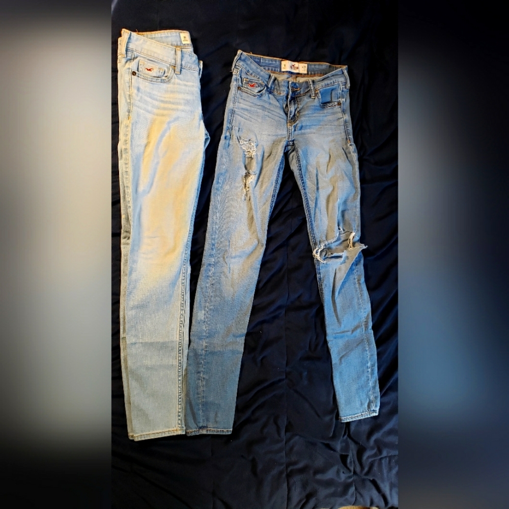 Hollister straight leg jeans Lot